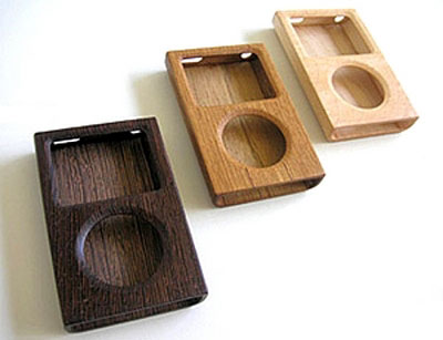 Custodie di legno per iPod