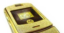 Motorola V3i, edizione in oro e diamanti