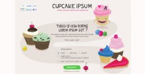 Cupcake Ipsum, generatore di testo dolce