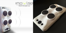 Impulse case per iPhone con amplificatori