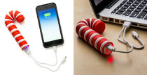 Batteria extra a forma di candy cane