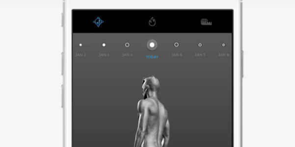 Naked 3D Fitness Tracker