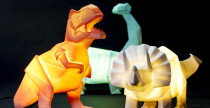 Dino lamps, le lampade a forma di dinosauro