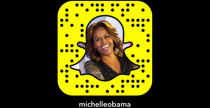 Michelle Obama è su Snapchat