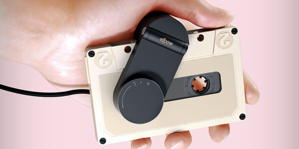 Elbow Cassette Player, il mini lettore per musicassette