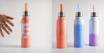 La bottiglia che cambia colore con la temperatura