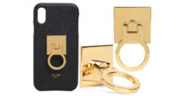 Celine firma un anello per lo smartphone