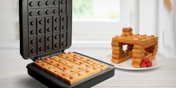 Come fare waffle che paiono Lego (e puoi montare come Lego)