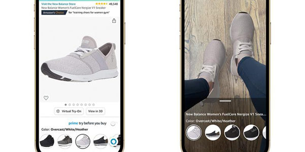 Virtual Try di Amazon, provare le scarpe senza uscire di casa