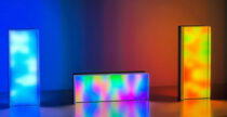 Neon Crystal Cube, una lampada psichedelica